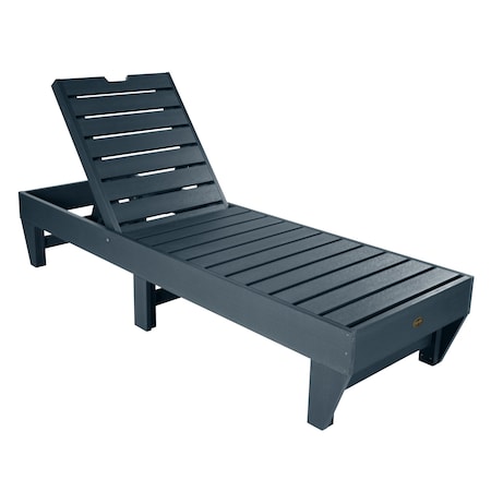 Highwood Usa Commercial Grade Chaise Lounge Outdoor Furniture for Pool, Patio CM-LNGSQ61-FBE